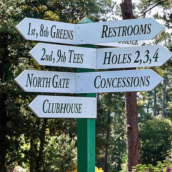 Augusta National Signs Etsy