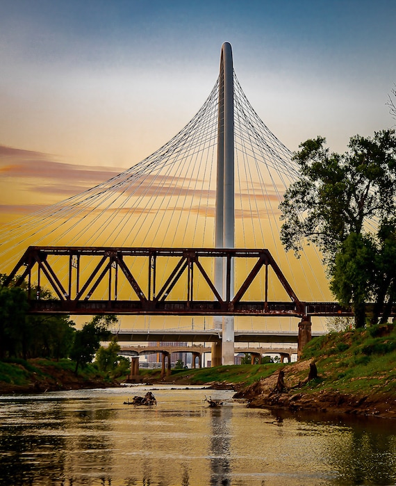 Trinity River Bridges Etsy