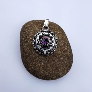 Mystic Compartment Pendant,Compartment Pendant,Handmade Box Pendant,Medicine Pendant,Silver Box Pendant,925 Sterling Silver Pendant