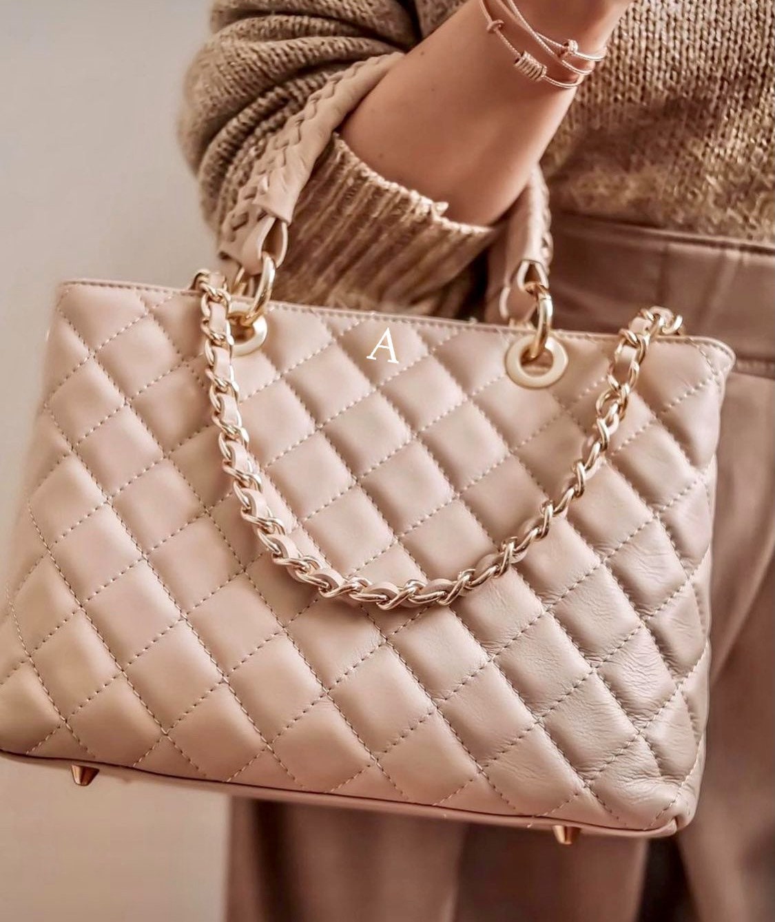 quilted satchels