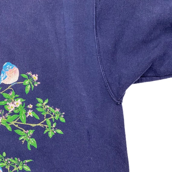 Floral Birds Crewneck XL - image 4