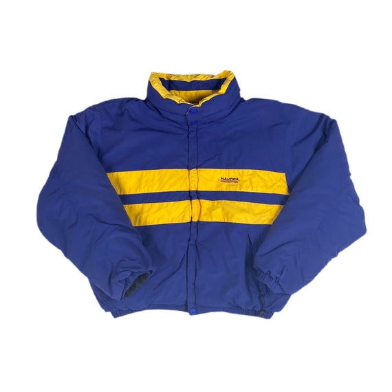 Nautica Stripe Puffer Jacket XL