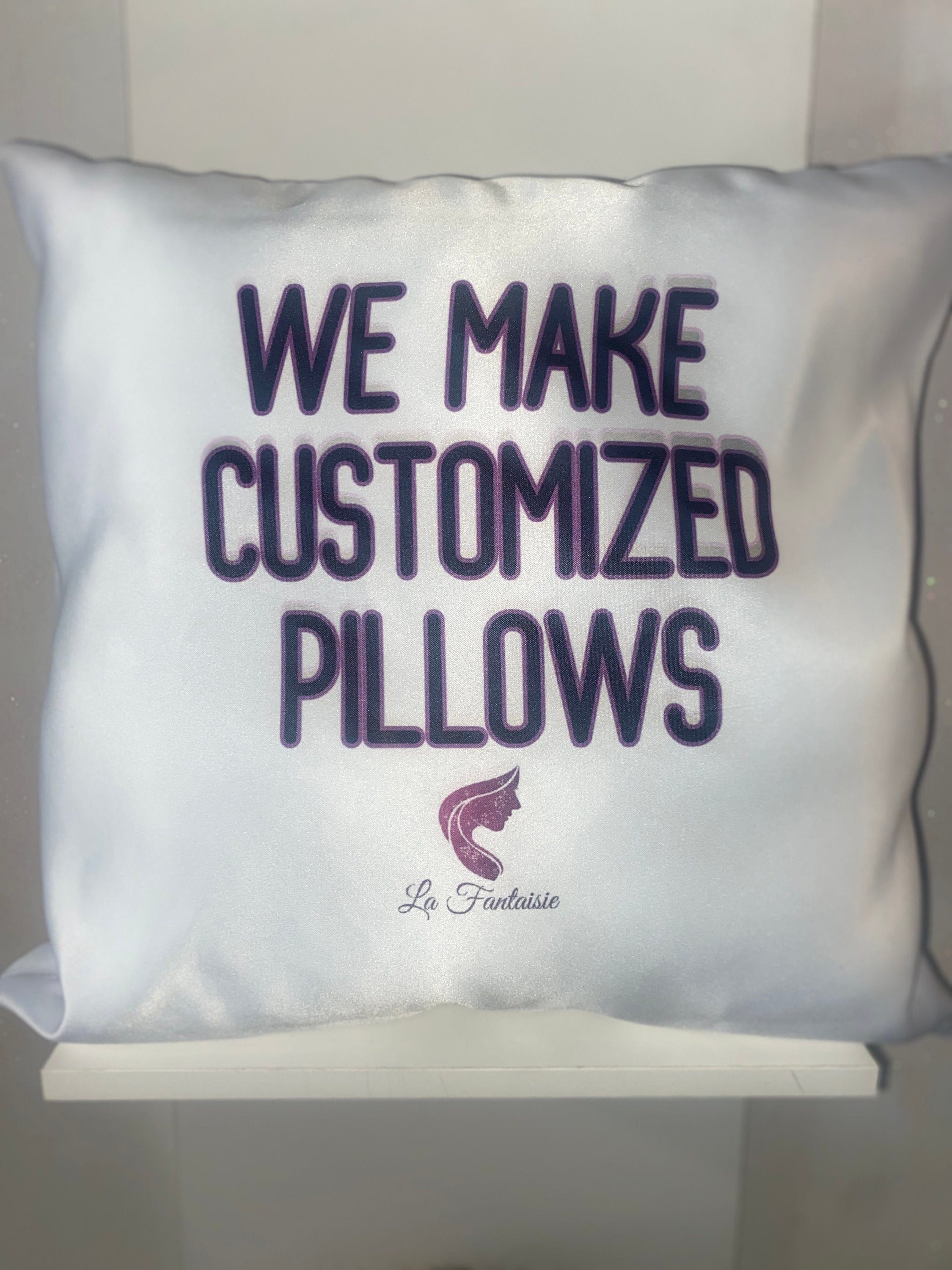Customized Pillow Sublimation Pillow Personalized Pillow Etsy
