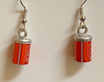 Soda Can Earrings