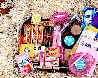 Rolling Tray Gift Set: PinkTakai // Raw Pink Zombie Tray Included