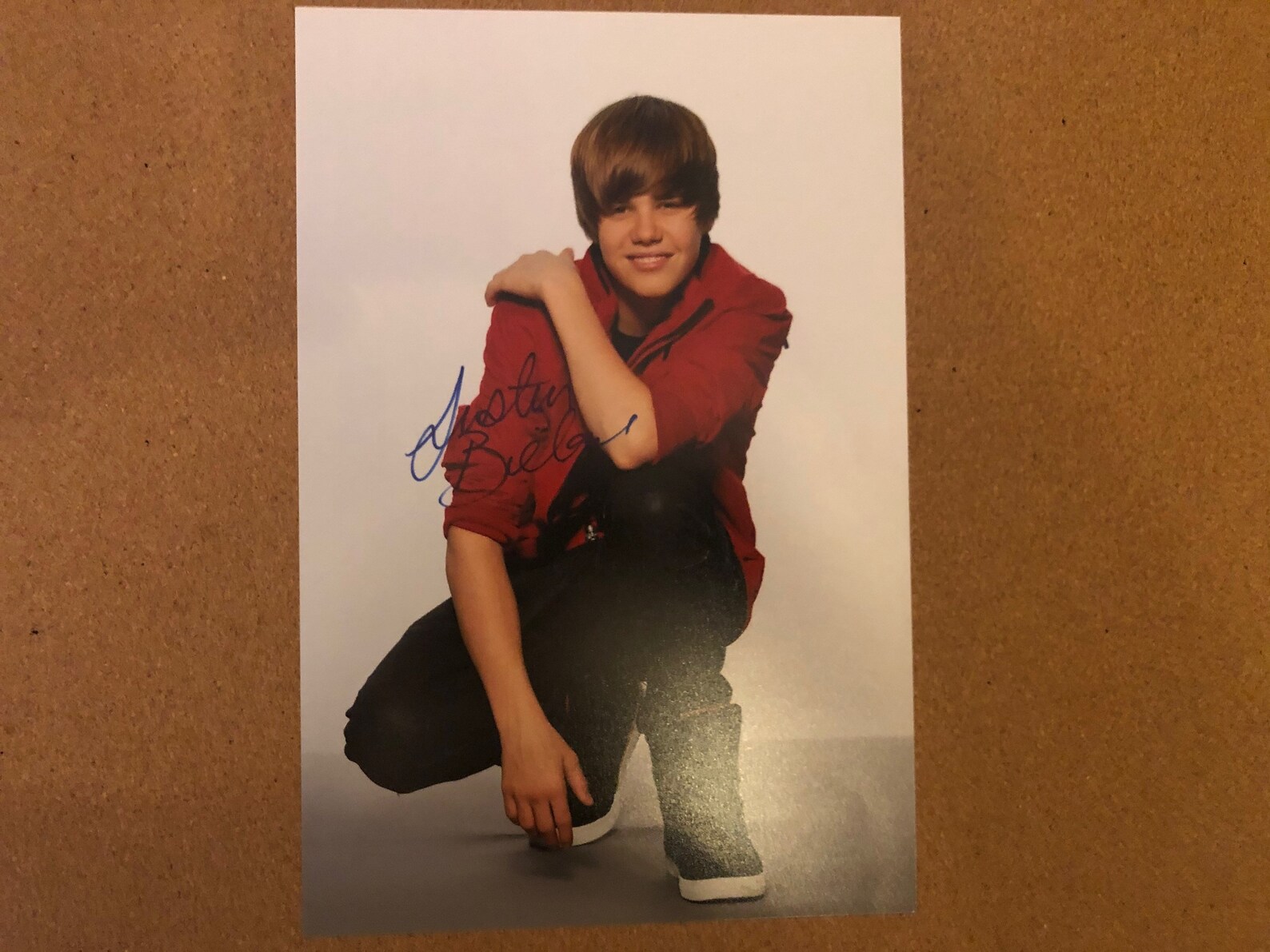 Hand Signed Justin Bieber Autograph Signature With Certificate | Etsy