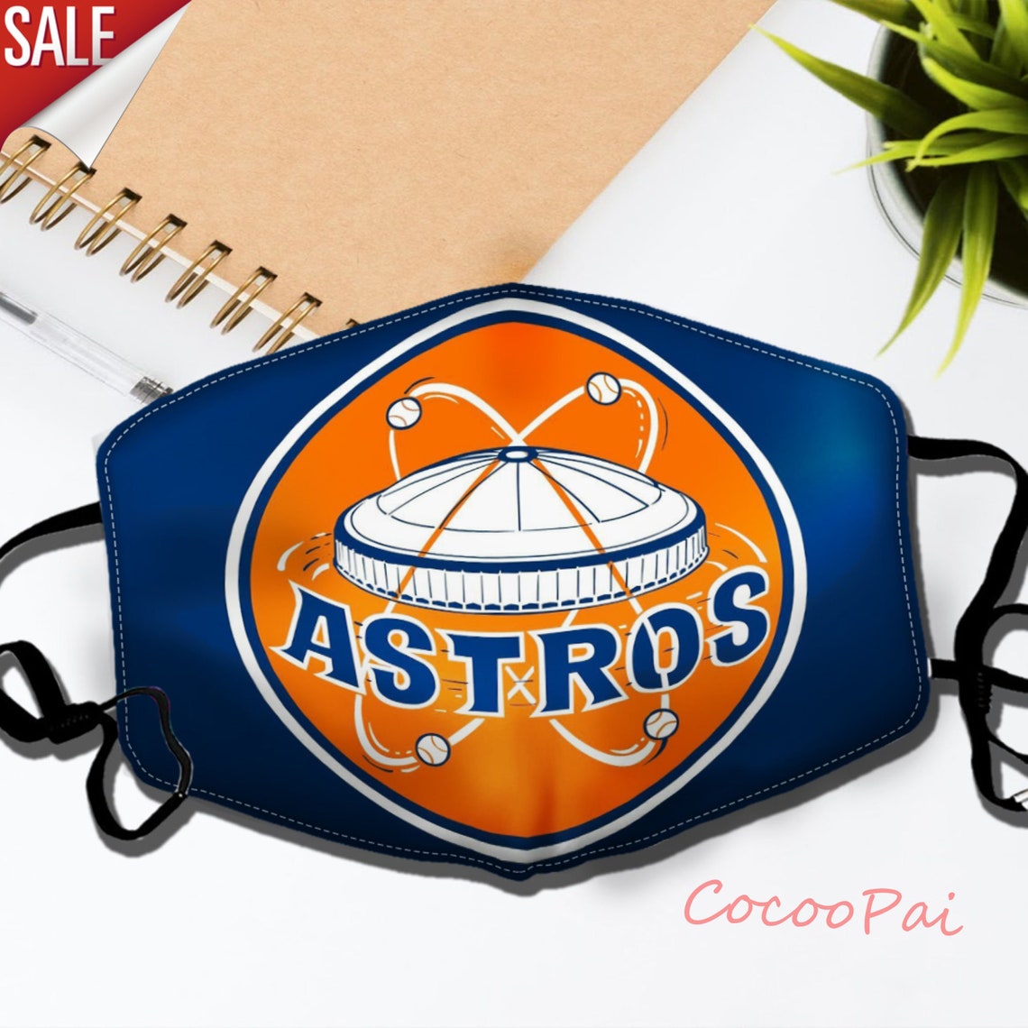 Houston Astros Mask MLB Maks Interesting Design Masks Gift