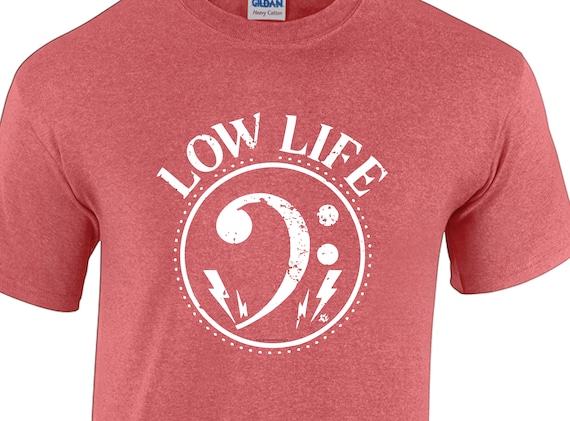 Funny Music Shirt | Low Life Clef T-Shirt | Clef Guitar Tee Funny Music Shirt | Low Life Clef T-Shirt | Clef Guitar Tee