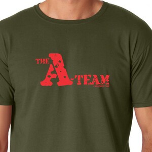 The A-Team Vintage Style Tee Shirt 1980&#39;s Pop Culture TV Show