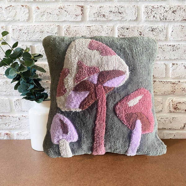 Mushroom Pillow Etsy