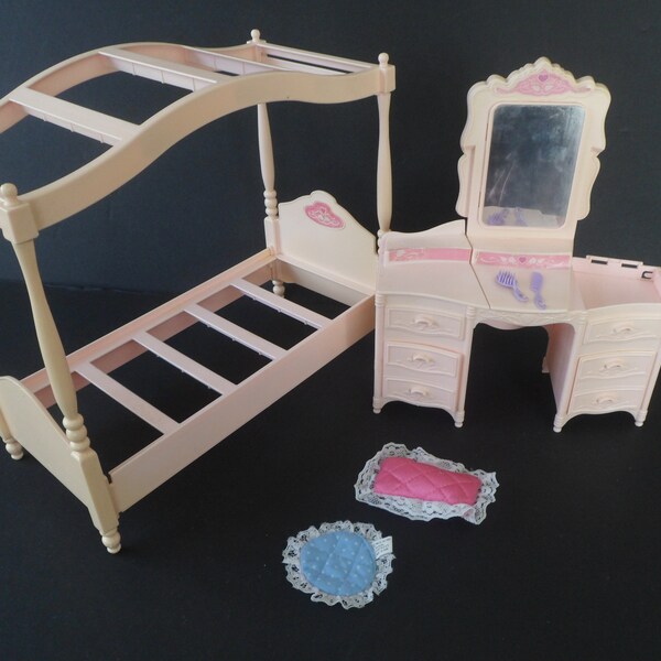 Barbie Dream Glow Bed - Lit Rêve Qui Brille Mattel - Occasion TB