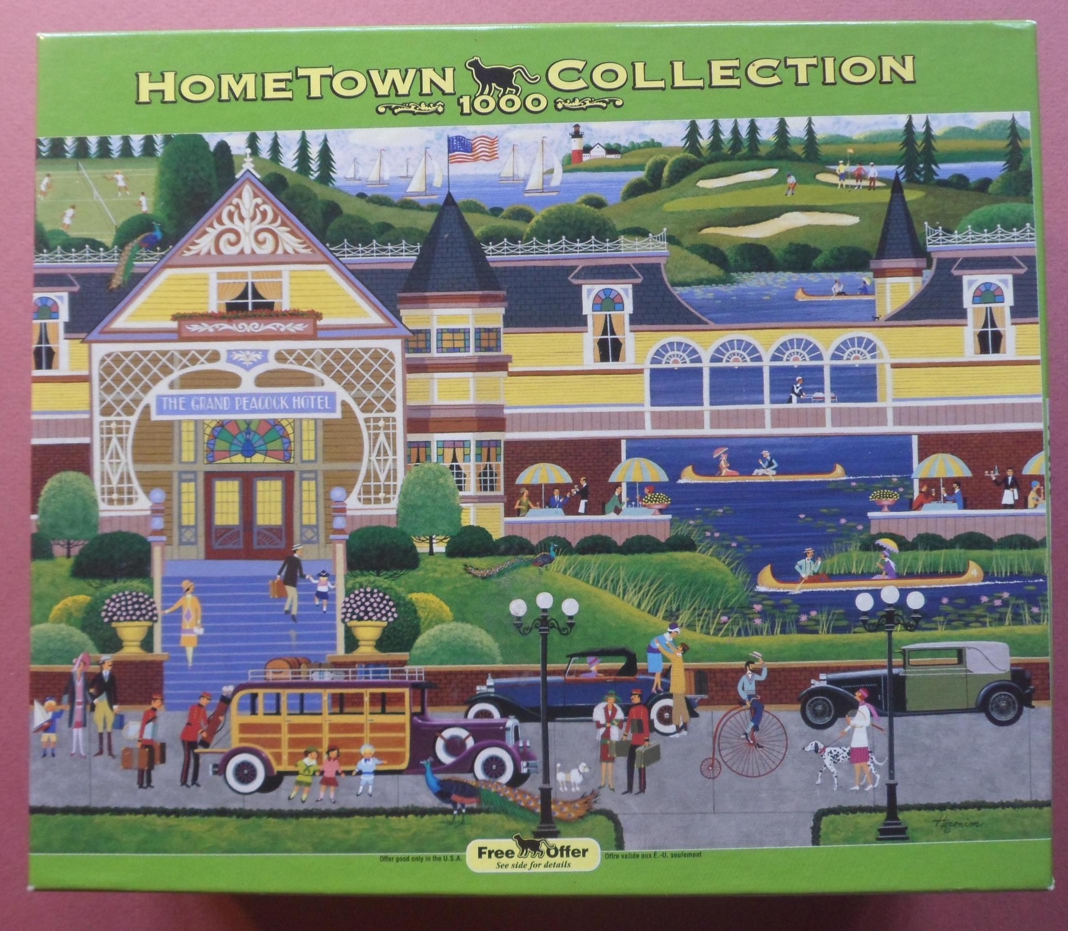 Hometown Collection 1000 Piece Puzzles - Etsy