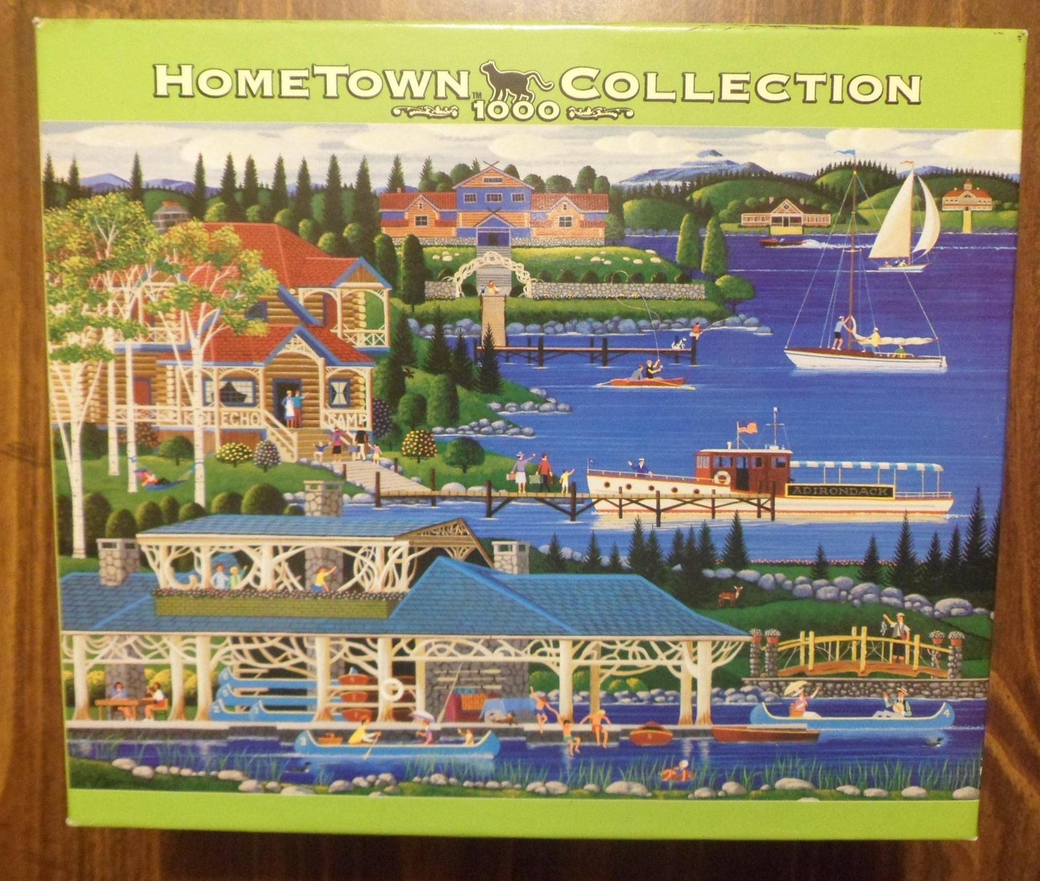 Hometown Collection 1000ピース ジグソーパズルセット Hometown Collection 1000 Piece Puzzles - Etsy