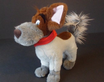 Vintage 1988 Sears Disney Oliver and Company Plush Dodger Dog