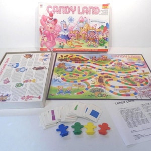Vintage 1999 Milton Bradley Candy Land Board game