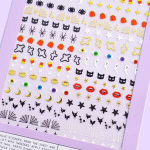 Spooky - Nail Art Stickers