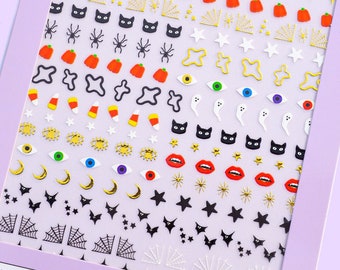Spooky - Nail Art Stickers