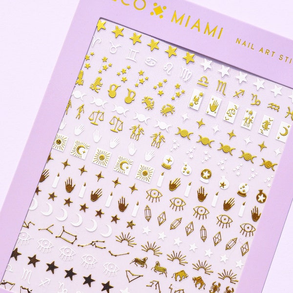 Zodiac - Nail Art Stickers