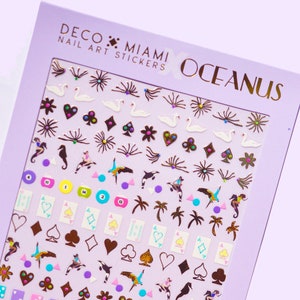 Oceanus - Nail Art Stickers