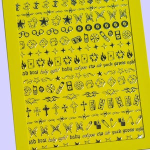 Rotten - Nail Art Stickers
