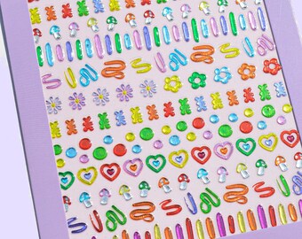 Jelly - Nail Art Stickers