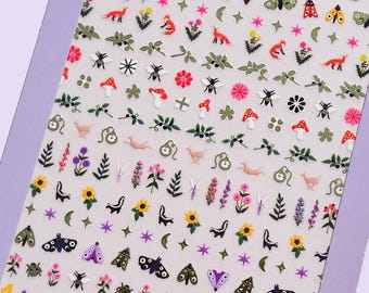 Wildflower - Nail Art Stickers