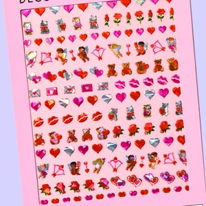 Teddy Bear - Nail Art Stickers