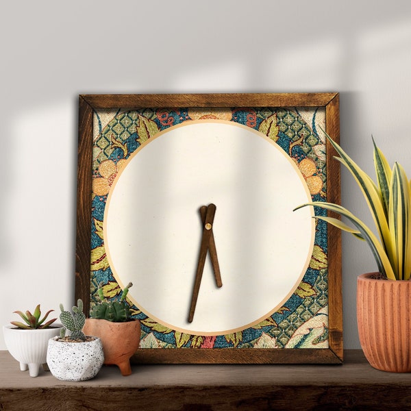 Boho Wall Clock Etsy
