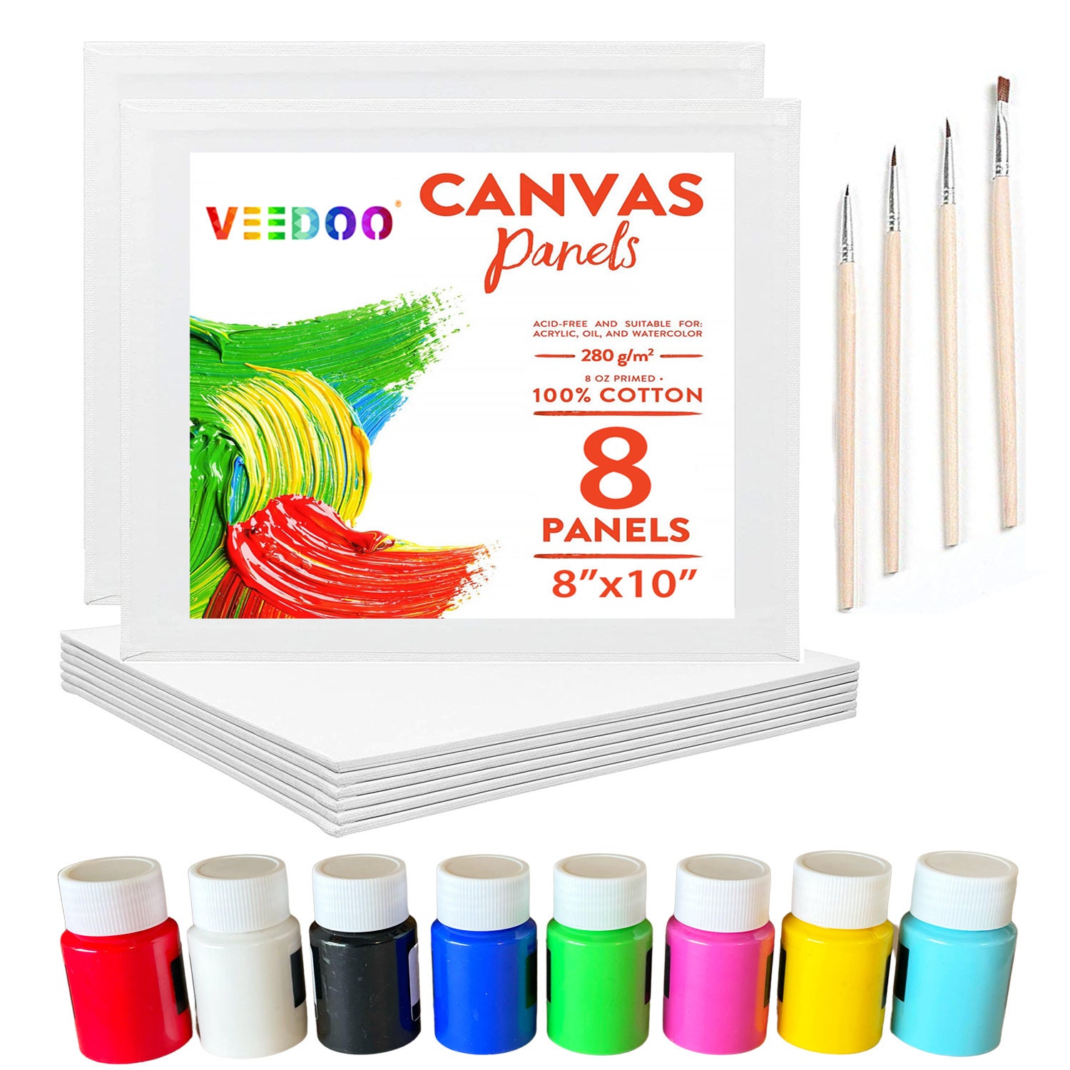 Canvas Boards for Painting Kit 20Pieces Set Arts and Craft Etsy