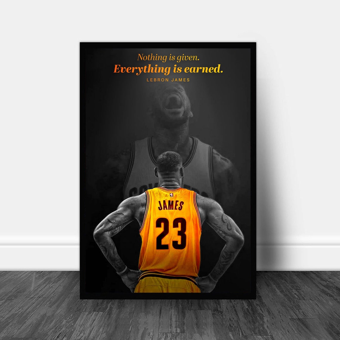 Kobe Mamba Mentality Wall Decor Mamba Mentality Home Etsy