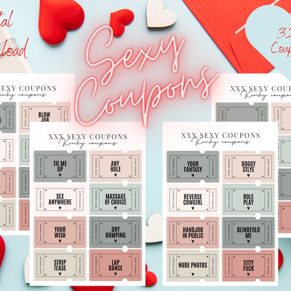 Sexy Coupons Printable - Etsy