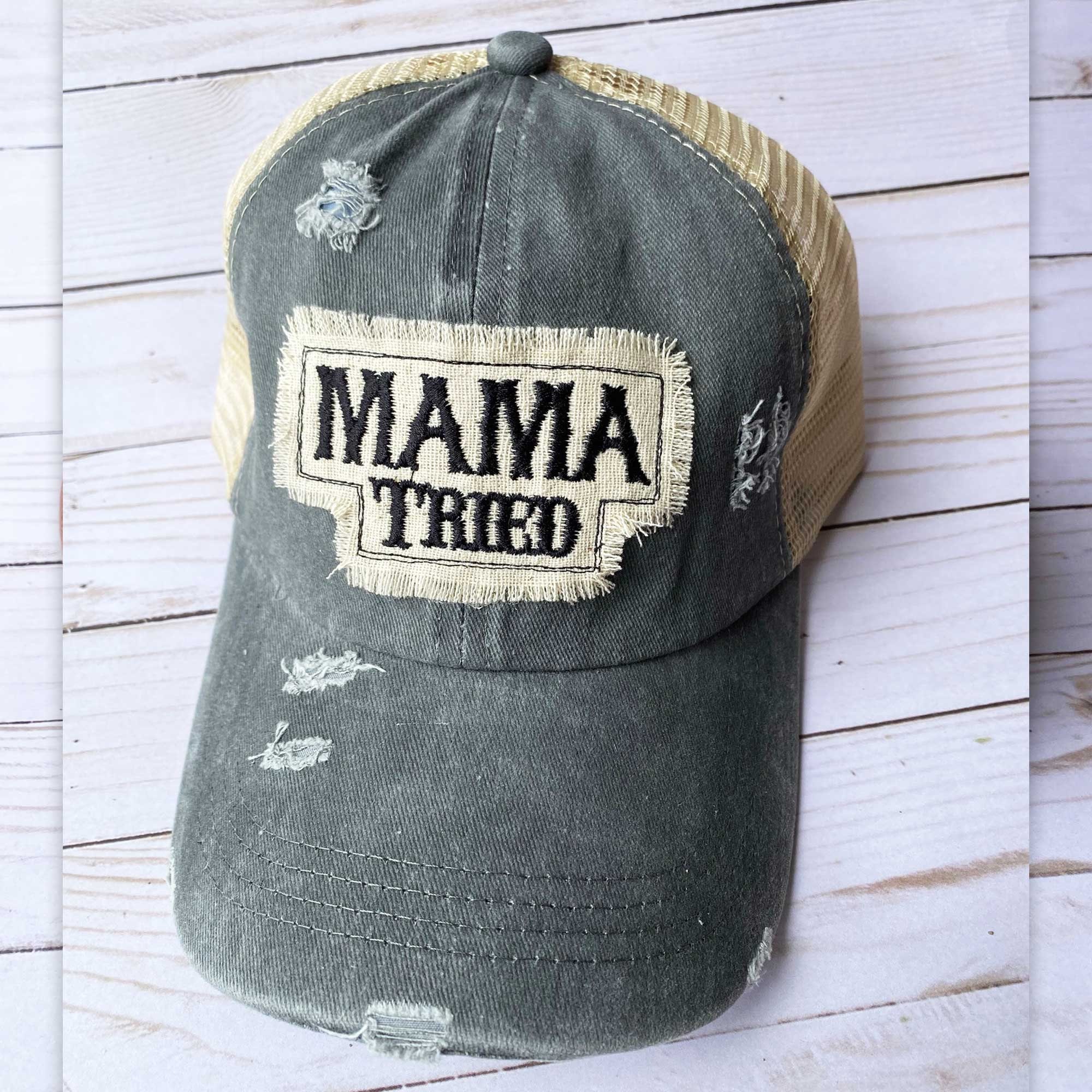 Mama Tried Hat Raggy Patch Hat for 