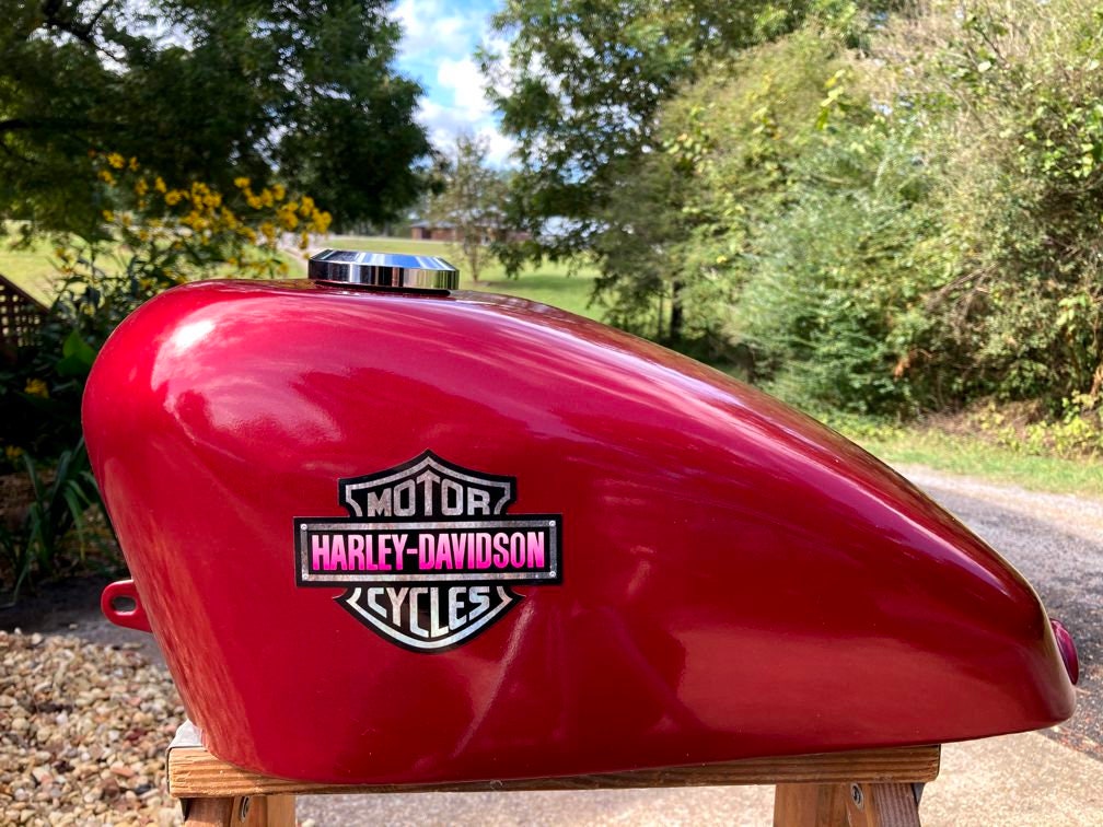 Pink Decals for Harley Davidson 15 piece set badge emblem Etsy.de