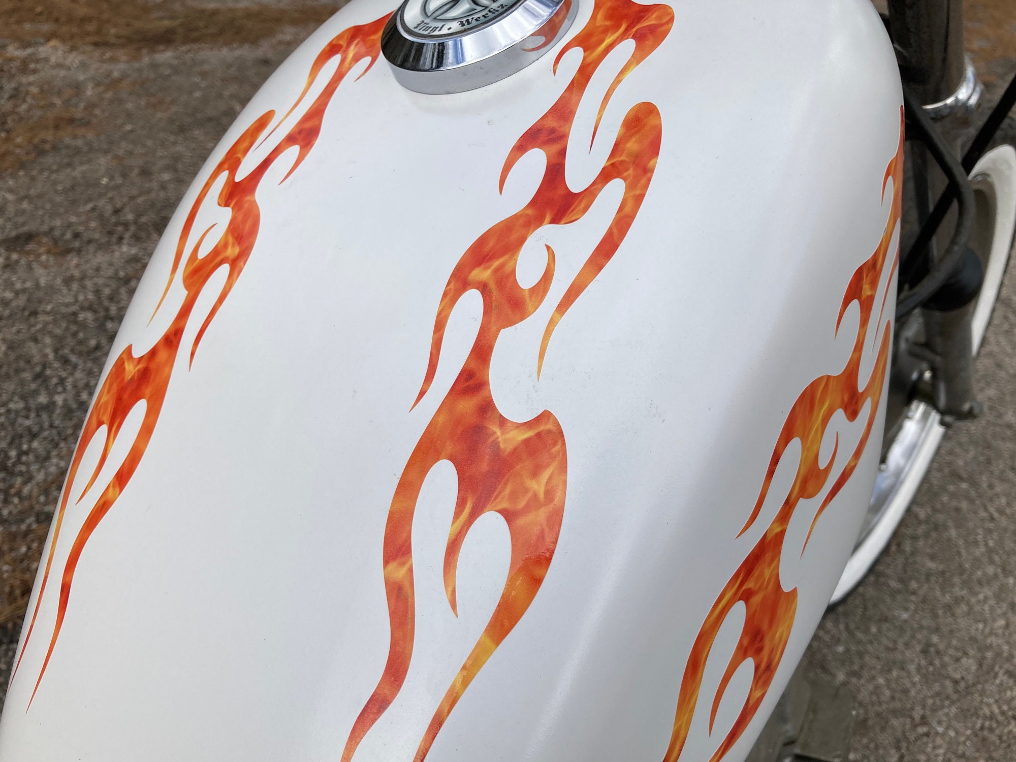 tribal_002 Tribal Flames Flames Decal Stickers Customized Online