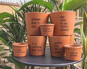 Plant Pot Etsy