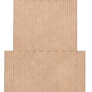 Due modelli di busta da scaricare, stampare e assemblare da soli, dimensionati per stampare e piegare i biglietti