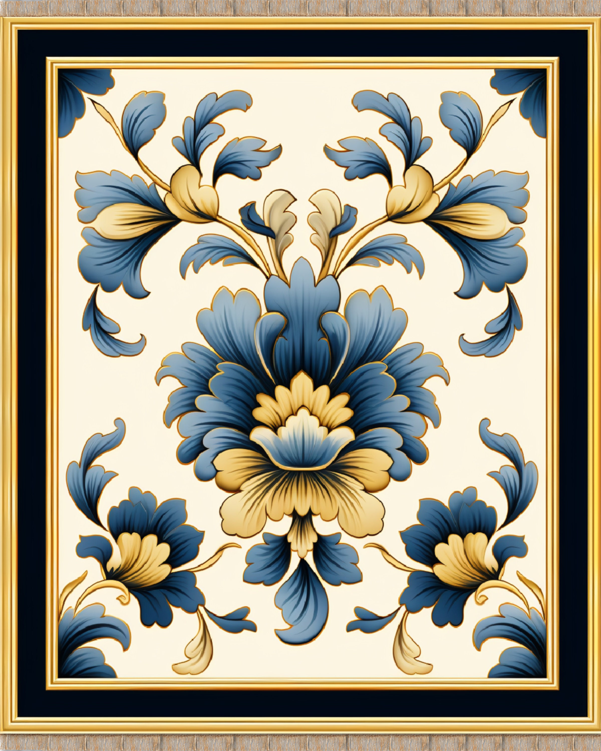 Three Large Traditional Type Area Rug Designs to Print, 8x10 - Etsy