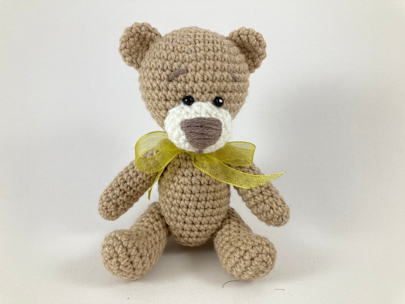 Amigurumi Sweet Little Bear Crochet Animal Toy for Sale Etsy