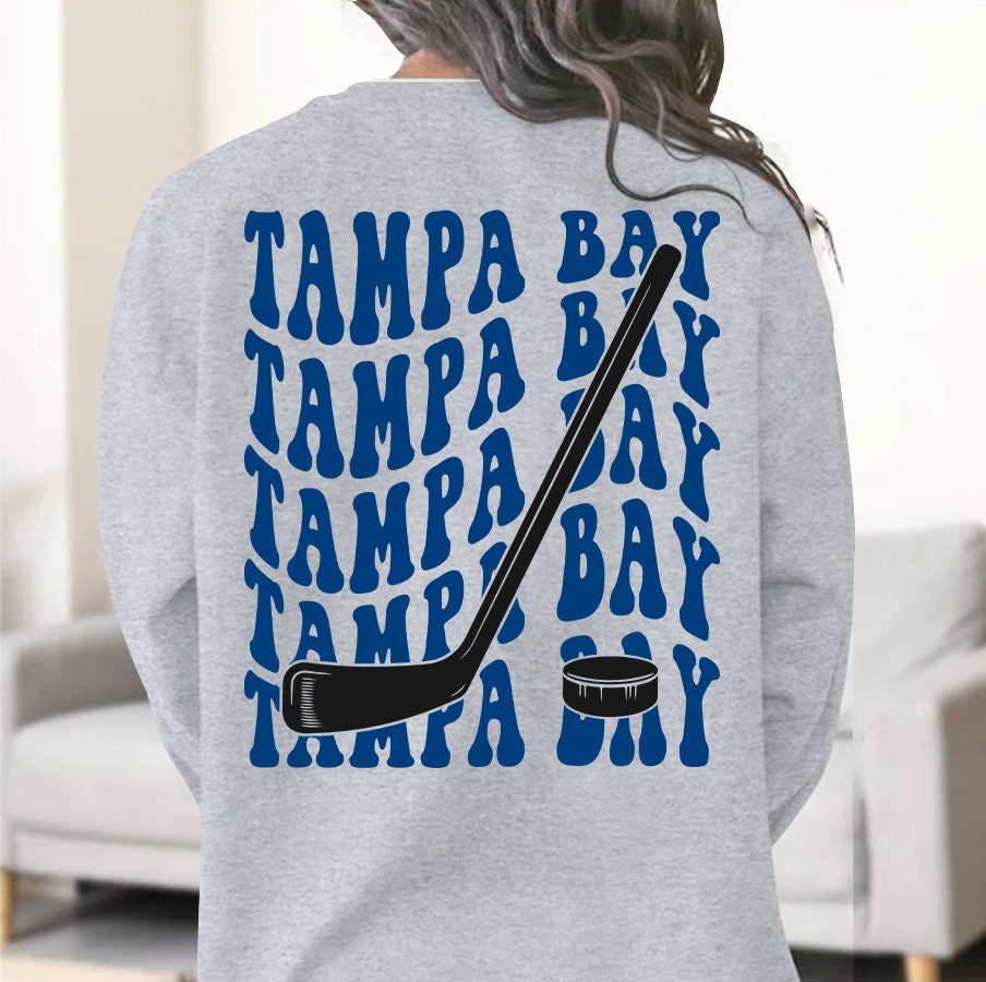Men's Starter White Tampa Bay Lightning Arch City Theme Graphic Long Sleeve T-Shirt Size: Medium
