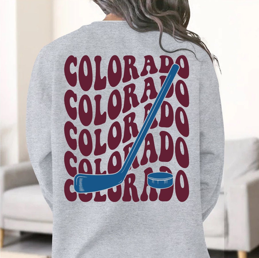 Colorado Avalanche Shirt Vintage Nhl Hockey - Anynee