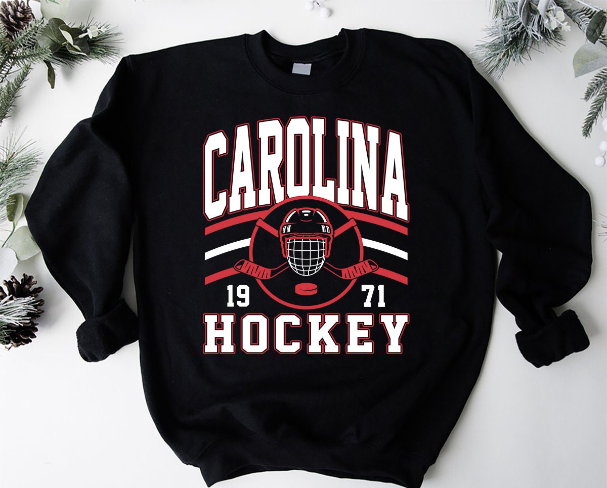 Vintage Y2K Carolina Hurricanes Hockey Crewneck Sweatshirt