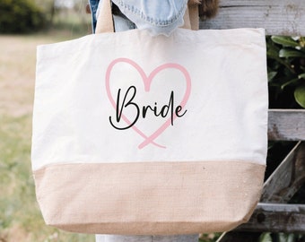 Bridesmaid Tote Bag, Mother of the Bride Gift Bag, Maid of Honour, Bride, Hen Party, Bridesmaid Proposal, Bridal Shower Tote Bag PH1