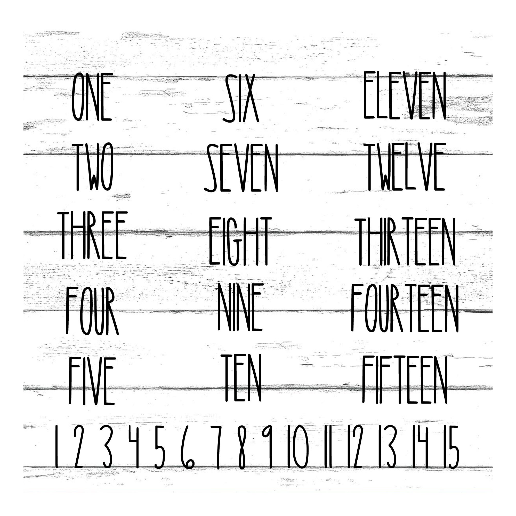 SVG Table Numbers Digital Download DIY Wedding Table Numbers Etsy