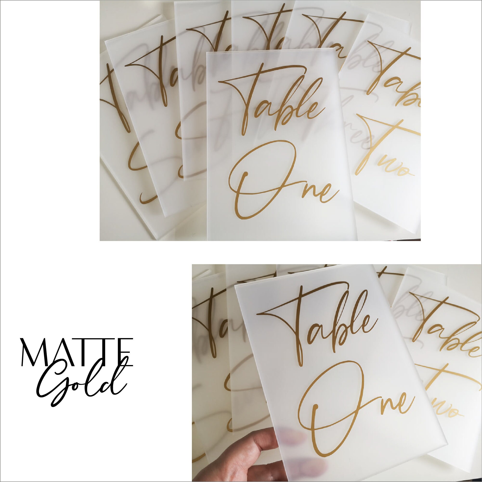 Vinyl Decal Stickers for Table Numbers DIY Wedding Table Etsy UK