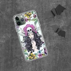 Vintage Witch Phone Case Halloween Witchy Witchcraft American Native Witch iPhone 7/8 11 12 13 X/XS Pro Max Case