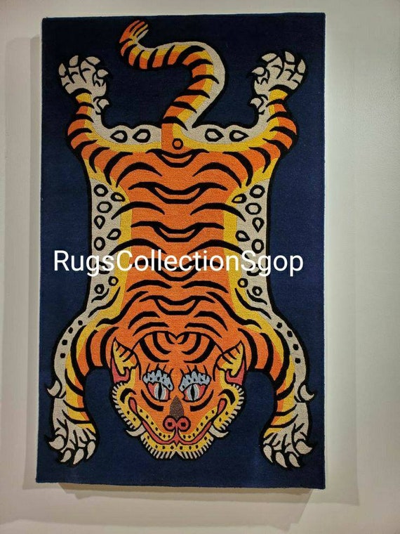 7 Interior ideas  tiger rug, tibetan rugs, rugs