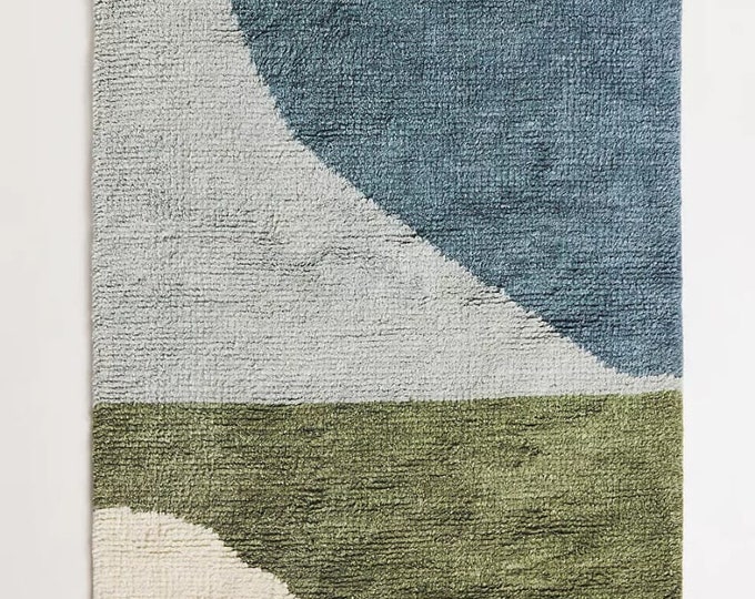 Moroccan rug , Beni Ourain rug , Authentic Handmade Moroccan Rug Soft Wool Rug