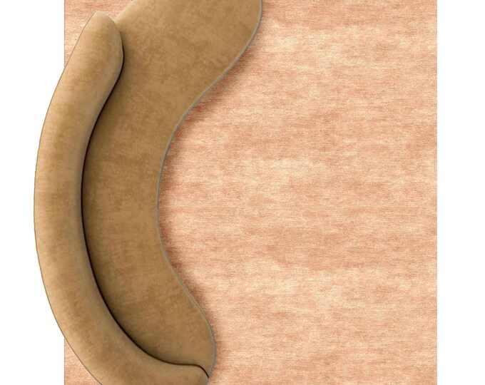 Light Brown Textured Area Rug – Neutral Carpet for Living Room, Bedroom or Office | Soft & Stylish Modern Floor Decor