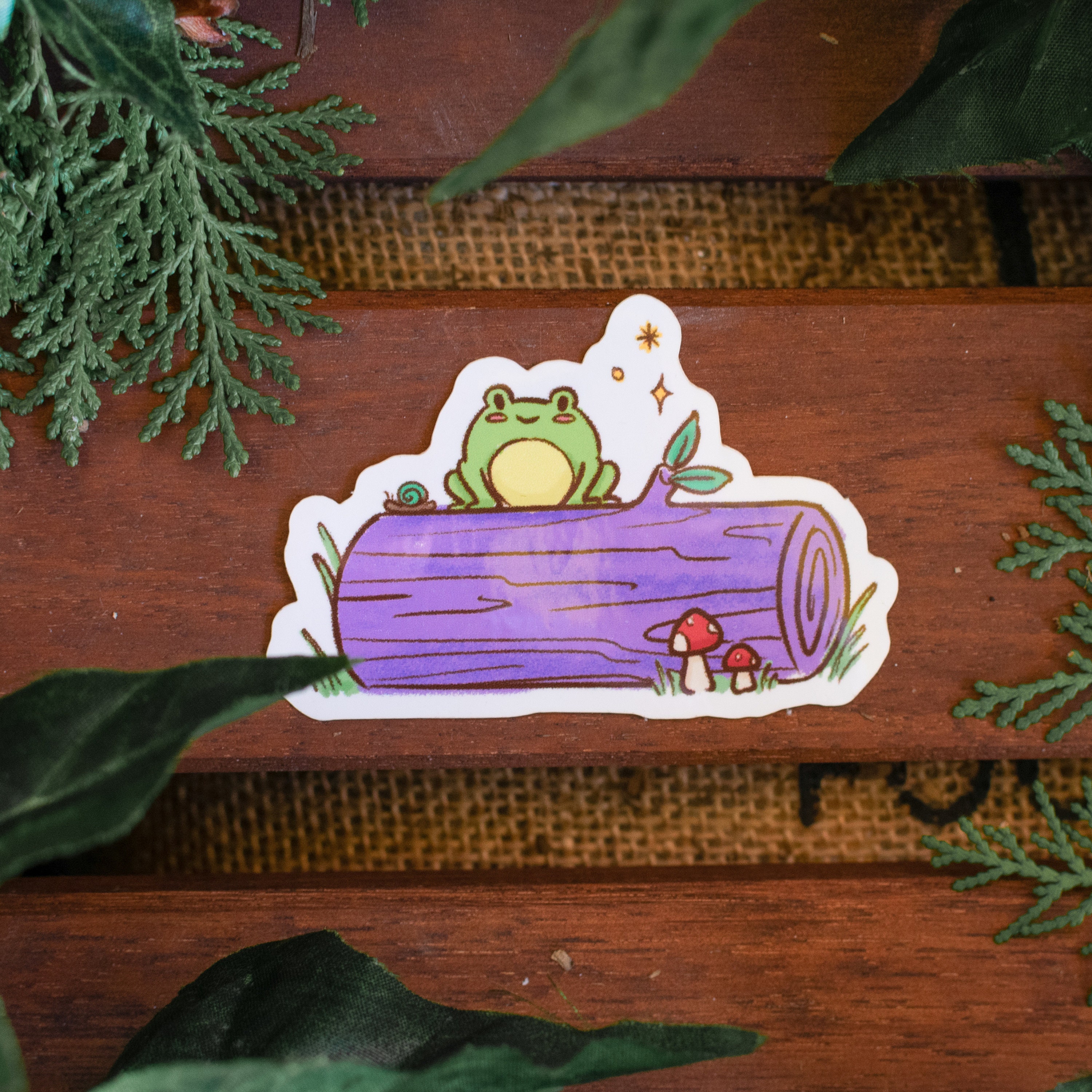 Forest Friends Sticker Set | Glossy Die Cut 3