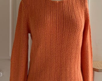 Suéter con cinta de seda de Ann Taylor